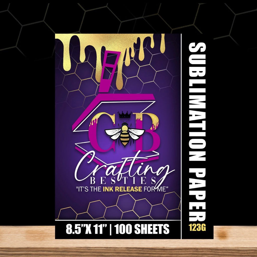 8.5x11 Crafting Besties Sublimation Paper